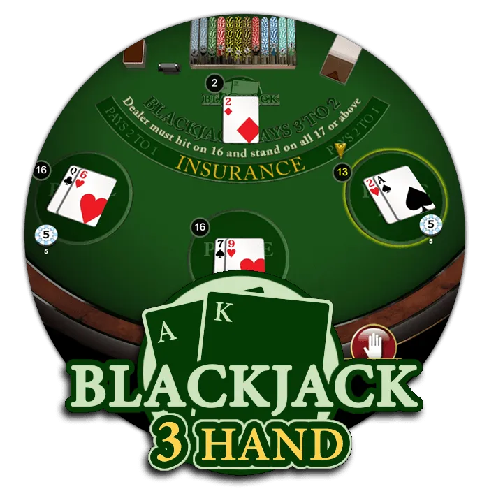Blackjack 3 Hand - GECKO158