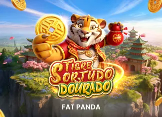 FatPanda : Tigre Sortudo Dourado - GECKO158
